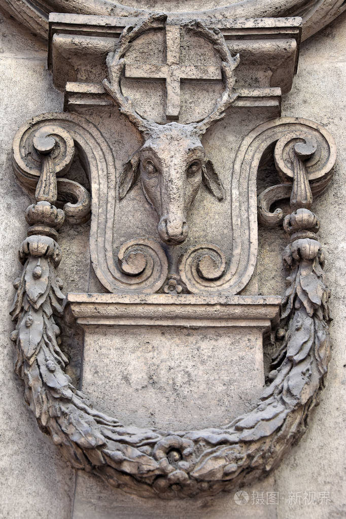 弗朗西斯科·博罗米尼(francescoborromini)在罗马圣卡洛亚勒·夸特罗