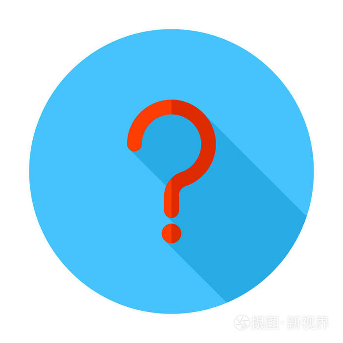 问号符号图标, 矢量插图.faq 按钮.提问.寻求帮助.问号邮票.需要信息.