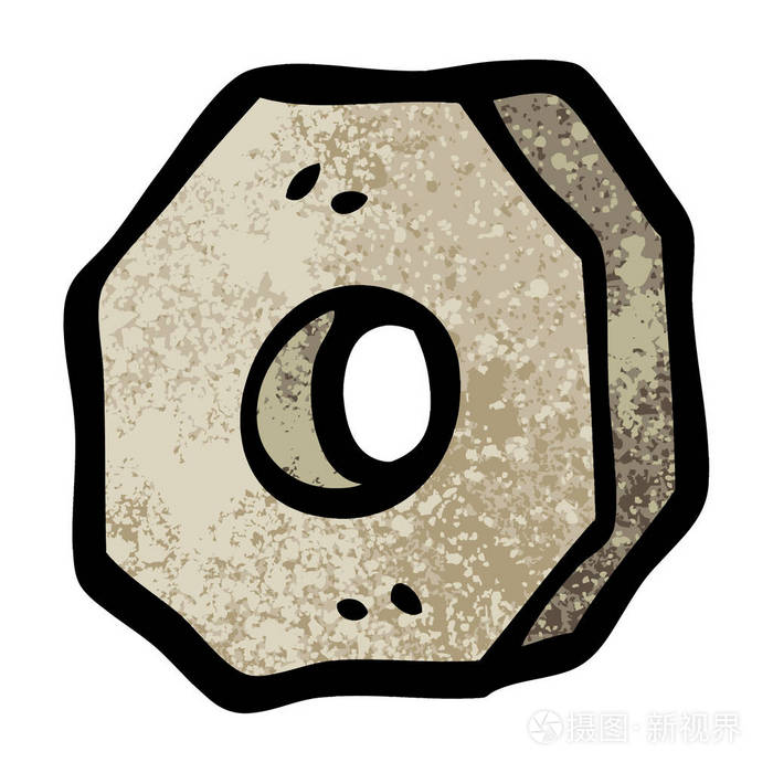 纹理插图卡通螺丝螺母