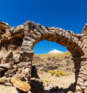玻利维亚的废墟
