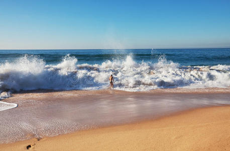 海滩