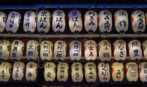 日本寺庙灯笼