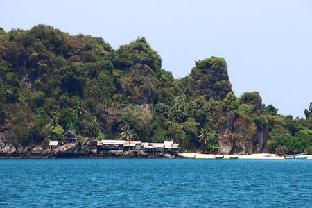 自然 克拉比 安达曼 夏天 亚洲 海景 泰国 旅行 海岸