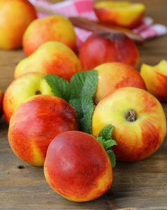 维生素 木材 甜的 桃子 自然 水果 农业 饮食 特写镜头
