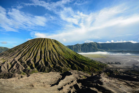 印度尼西亚东爪哇巴托克火山