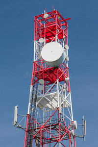 电信 天空 电视 金属 连接 电话 通信 广播 接受者 信号