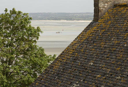 朝圣者 修道院 法国 冒险 遗产 蒙特 旅行 屋顶 旅游