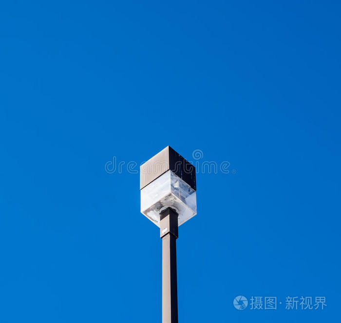 天空 路灯 广场 能量 高的 立方体 邮递 空的 灯柱 灯笼