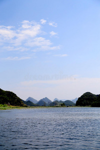 乡村 瓷器 自然 黄昏 美丽的 亚洲 风景 领域 旅行 小山