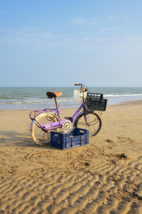 沙滩自行车
