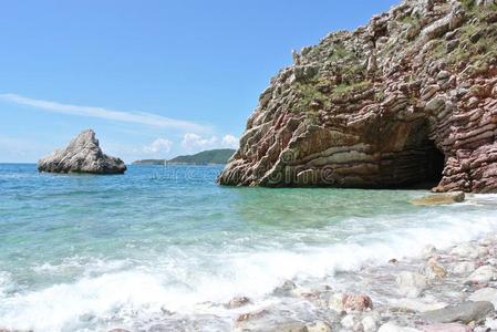 冲浪 黑山 假日 海岸线 海滩 旅游业 海洋 天堂 天空