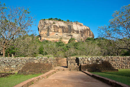 斯里兰卡锡吉里亚岩石要塞