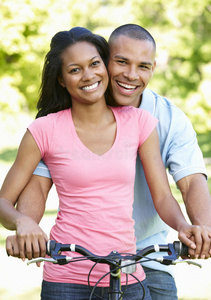 公园 运动 锻炼 年代 享受 乡村 夫妇 闲暇 美国人 自行车