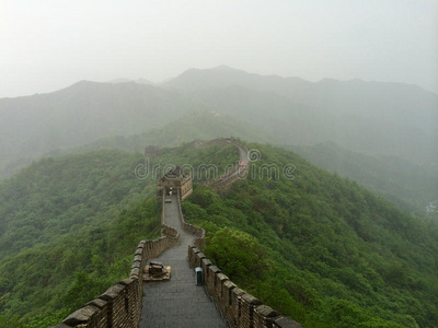 中国雨的长城