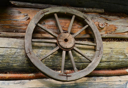 历史 复古的 时间 辐条 古老的 小屋 手工艺品 运输 马车