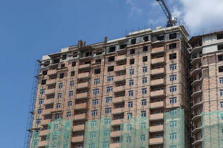 新高砖房子新高层公寓楼竣工照片