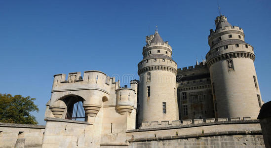法国，皮卡迪的皮埃尔朗兹城堡