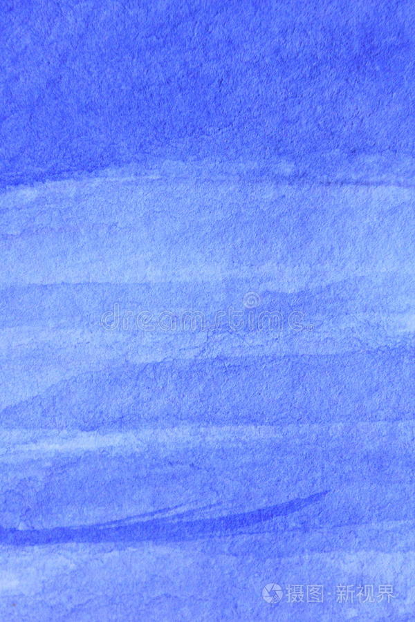 钴蓝色水彩背景4