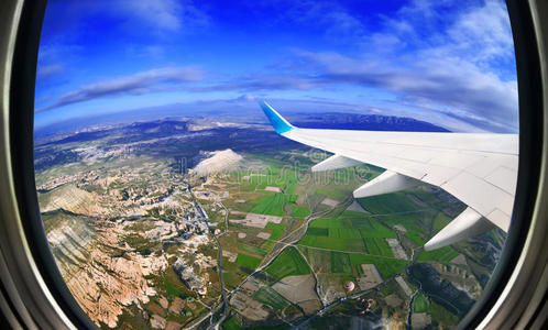 气球 飞机 空气 地面 卡帕多西亚 旅行 云景 风景 客机