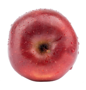 水珠红苹果