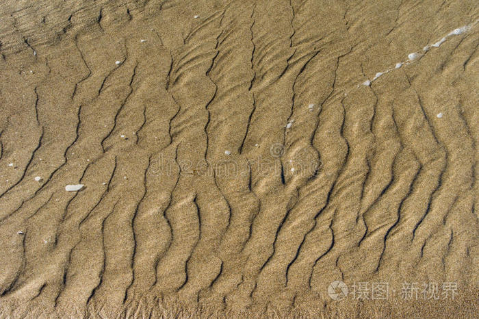 荡漾 涟漪 沿海 风景 海岸 印象 自然 轨道 外部 流动的