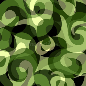 绿色壁纸彩色抽象背景