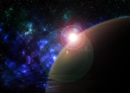 行星 银河系 地球 现象 天文学 天空 气氛 宇宙 星云