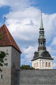 波罗的海 少女 城市 教堂 建筑学 城堡 外部 文化 地标