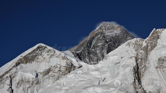 营地 风景 高的 喜马拉雅山 攀登 自然 全景图 喜马拉雅山脉