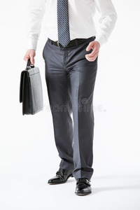 成人 裤子 代理人 经理 男人 皮革 无法识别 持有 公文包