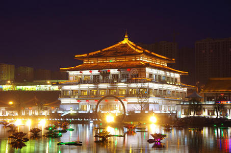 中国席陕西省雁塔与大唐城市风景名胜区