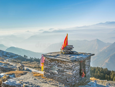 喜马拉雅山 旅游业 上帝 场景 天空 斜坡 宽的 自然 寺庙