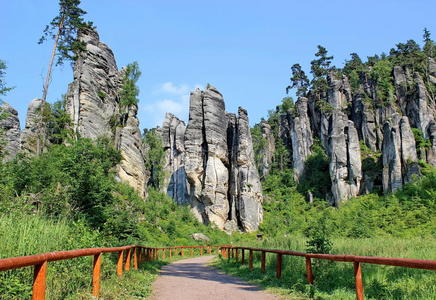 国家的 欧洲 共和国 旅游业 古老的 徒步旅行 风景 城市