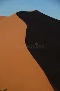 纳米比亚纳米比亚沙漠中的沙丘