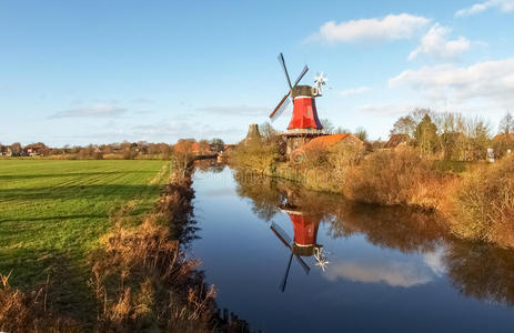 传统风车greetsiel