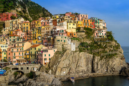 颜色 遗产 利古里亚 自然 地中海 钓鱼 沿海 建筑 城市