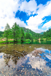 高山湖泊