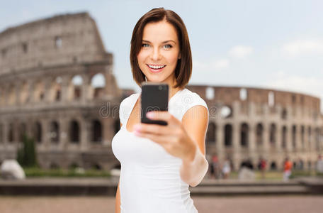 陈列室 罗马 细胞 手机 肖像 自拍 意大利 聊天 假期