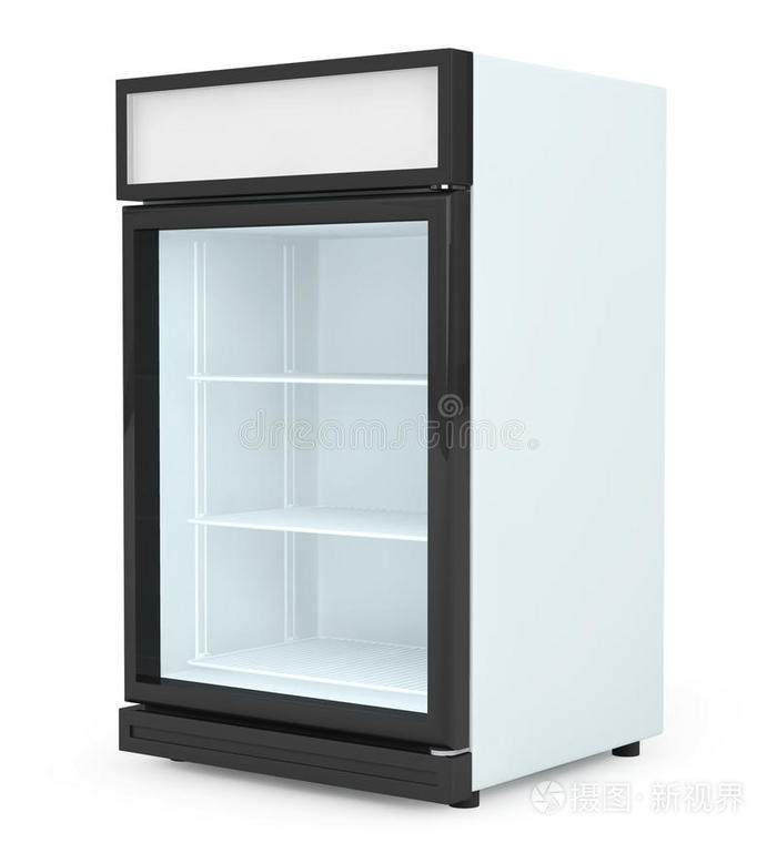 冰箱饮料带玻璃门