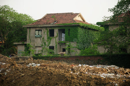 无锡中国废弃建筑照片