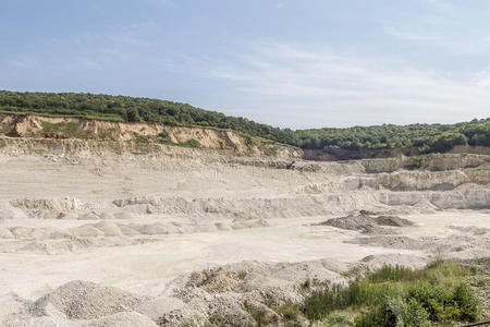 乌克兰 瓦砾 纹理 材料 采矿 春天 天空 技术 墙纸 岩石