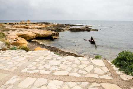 风景 海的 场景 夏天 近的 天空 海景 反射 颜色 美女