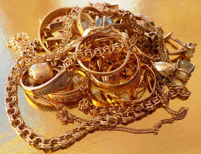 一堆松动的宝石一堆珠宝一堆松动的宝石许多小红宝石钻石一堆珠宝许多