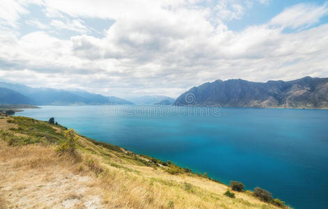 风景 旅行 美丽的 自然 天空 新西兰 徒步旅行 旅游 新的