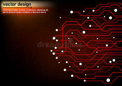 抽象技术电路板