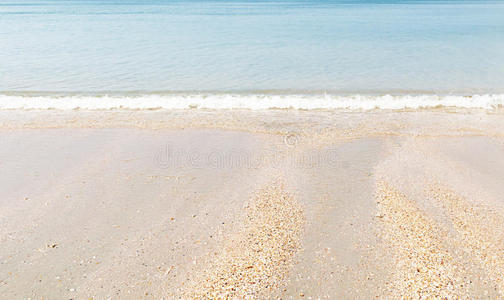 泰国海沙滩沙