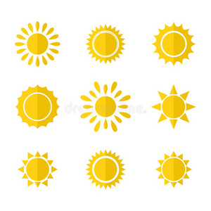 艺术 春天 圆圈 插图 太阳 绘画 阳光 标签 偶像 要素