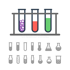 化学试管图标