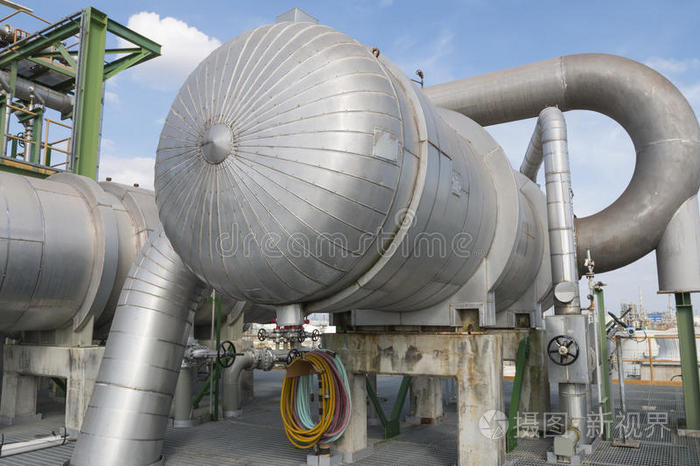 坚果 工厂 冷却 权力 空气 压力 炼油厂 工程 金属 管道