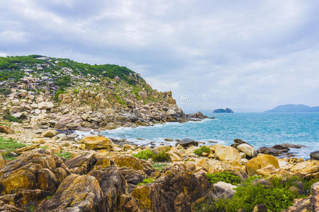 海岸线海滩